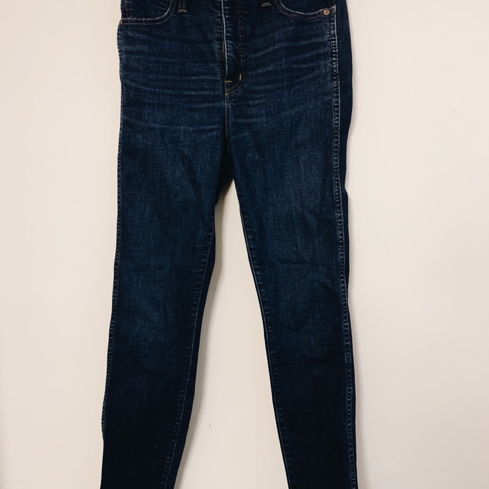 Madewell 10" high rise skinny jeans